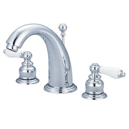 Pioneer Industries Two Handle Bathroom Widespread Faucet in Chrome 3BR410